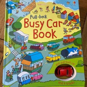 Usborne “Pull-back Busy Car Book”